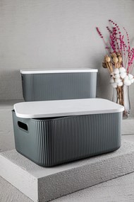 Cutie de depozitare , UnicUtil, Lightweight Stylish, Gri