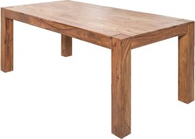 Masa din lemn Makassar 160cm, Sheesham A-39362 VC