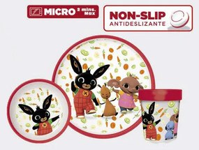 Bing Happy Carrots set de vase antiderapant, set din plastic micro
