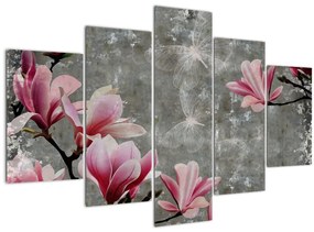 Tablou cu flori (150x105 cm)