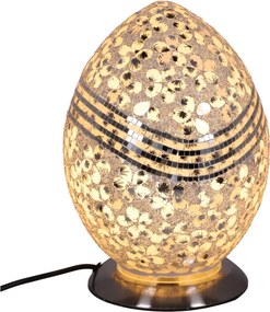 Lampa de masa Mozaic Silver h 31,5 cm