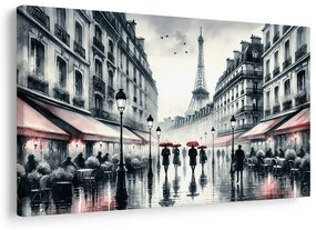 Tablou plimbare de seară prin Paris