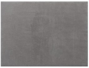 HOMCOM Covor living 160 x 120 cm, cu fire lungi, lavabil la mașină, antiderapant, din blană sintetică, gri deschis | Aosom Romania