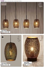 Veioza, Lampa de masa design modern Laser Cut Metal
