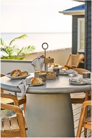 Masă de grădină rotundă din ceramică ø 60 cm Bonnet – House Nordic