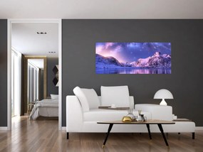 Tablou - Peisaj arctic (120x50 cm)