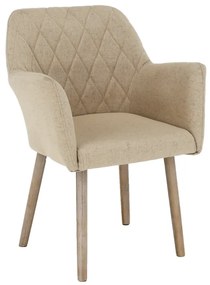 Scaun Bucatarie Si Dining, Bej/fag, EKIN