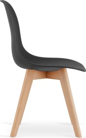 OFERTA Scaun negru KITO II. calitate secundara
