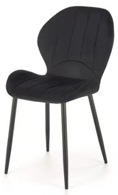 Scaun Bucatarie Si Dining K538 Catifea Negru