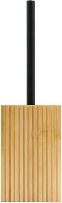 Perie de WC în culoare naturală din bambus Hanoi – douceur d'intérieur