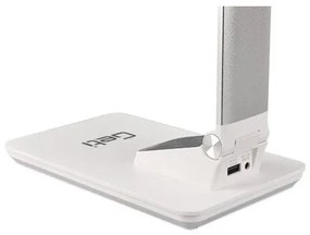 Lampă LED dimabilă de masă cu USB LED/7W/230V 3000K/4000K/5500K alb