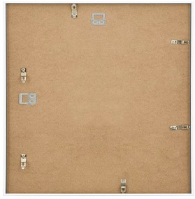Rame foto colaj pentru perete, 5 buc., alb, 50x50 cm, MDF 5, Alb, 50 x 50 cm