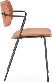 Scaune de dining cărămizii 2 buc. Maika – Marckeric