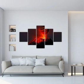 Tablou cu vulcan (125x70 cm), în 40 de alte dimensiuni noi