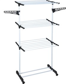 Uscător de rufe, 3 niveluri, 80 x 57 x 165 cm