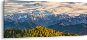 Tablou - panorama montană (120x50 cm)
