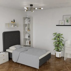 Lustră pe tijă FLAME 6xE27/60W/230V neagră/aurie