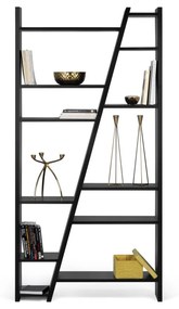 Bibliotecă TemaHome Delta 002, negru