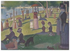 Tablou - Georges Seurat, A Sunday on La Grande Jatte, reproducere (70x50 cm)