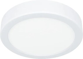 Eglo 901332 - Plafonieră LED FUEVA pentru baie, 7,5 W, 230 V, Ø 16,6 cm, IP44, alb