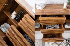 Comoda eleganta din lemn de trandafir Relief 160cm Sheesham