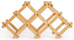 Raft de vin din bambus - Bonami Essentials