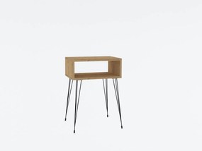 Noptieră Kedapi 1 (stejar + negru). 1094358