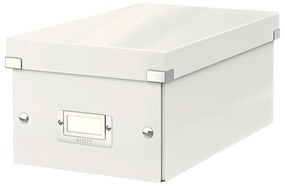 Cutie de depozitare albă din carton cu capac 21x35x15 cm Click&amp;Store – Leitz