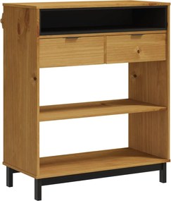 vidaXL Masa de bar "FLAM", 92x45x110 cm, lemn masiv de pin