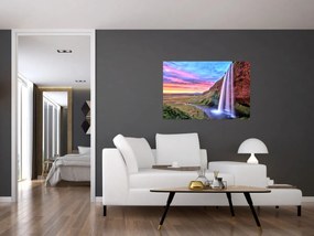 Tablou - Cascada Seljalandsfoss (90x60 cm)