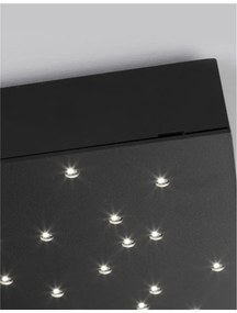 Plafoniera LED dimabila design cer înstelat CIELO negru NVL-9180382