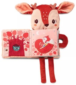 Carte textilă strălucitoare pentru copii, căprioara Stella Lilliputiens