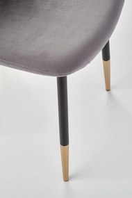 Scaun K379 velvet gri