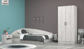 Dormitor GLOBAL3721 - stejar blanco