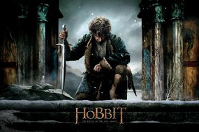 Poster de artă Hobbit - Bilbo Baggins