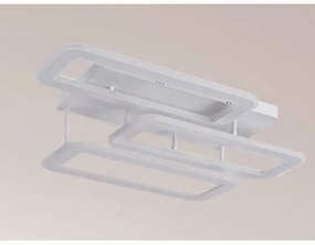 Lustră LED dimabilă aplicată LED/90W/230V 3000-6500K + telecomandă