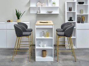 Scaun Farah (grafit + auriu). 1110684