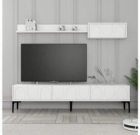 Mobilier living Bipemu 4 (alb + negru) . 1095711