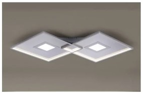 Plafonieră LED dimabilă AMARA LED/45W/230V crom Paul Neuhaus 8378-55 + telecomandă