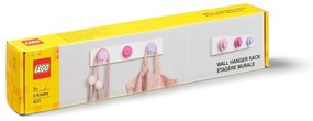 Cuier de perete LEGO®, roz-gri