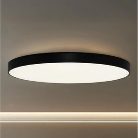 Plafonieră LED 300W, 230V, 3000/4000/6500K, Ø 120 cm, negru