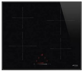 Plita incorporabila cu inductie Smeg SI4642B, 60 cm latime