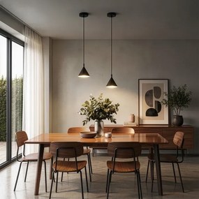 BRILAGI - LED Lustră pe cablu CONE SINGLE 1xGX53/15W/230V neagră