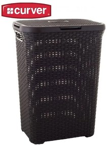 Coș pentru rufe STYLE RATTAN 60 l maro CURVER