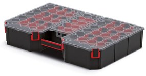 Organizator servieta 57,7 x 39 x 10,5 cm, separatoare, negru