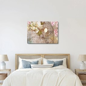 Tablou - Ornament de flori (70x50 cm)