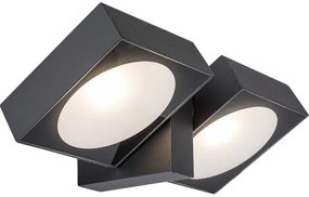Aplică LED de exterior Rabalux 77101 TELDE 2xLED/7W/230V IP54 antracit