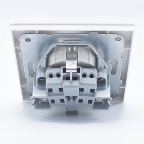 Priza simpla cu impamantare Karre Plus Panasonic, ST, alba
