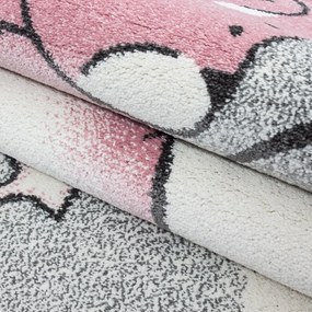 Covor pentru copii roz/gri 160x230 cm Kids – Ayyildiz Carpets