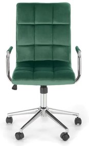 Scaun de birou Gonzo 4 Velvet Verde – H105 cm